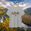 Addacks Moose Tshirt Tree Detail Hiking Gift For Him Gift For Her Outdoors Nature Tshirt Addack Park Adk Mountain
