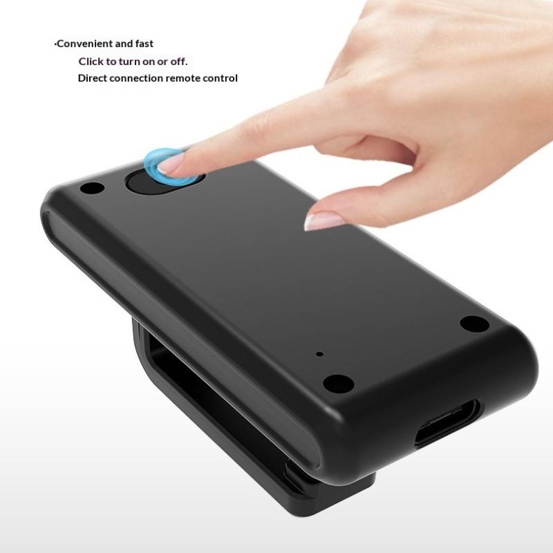 Lightweight Wireless Page Turner Clicker 120mAh Rechargeable Remote for Student Presentation Home Reading Video Control