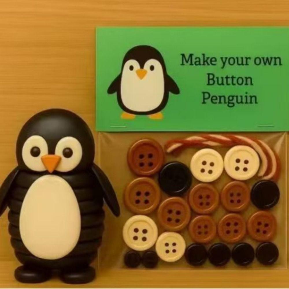 3D Animals Button Highland Cow Craft Kit Plastic Pre-Cut DIY Highland Cow Craft Kit  Indoor Decor