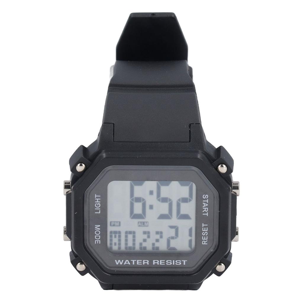 Unisex Digital Watch LED Luminous Stopwatch Chronograph Alarm Shock and Drop Resistant 50M