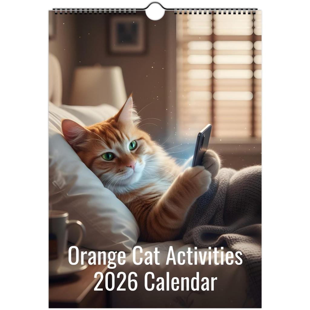 Väggkalender 2026, Kalender med roligt tema, Rolig chattgåva, Perfekt val för hemmabruk.