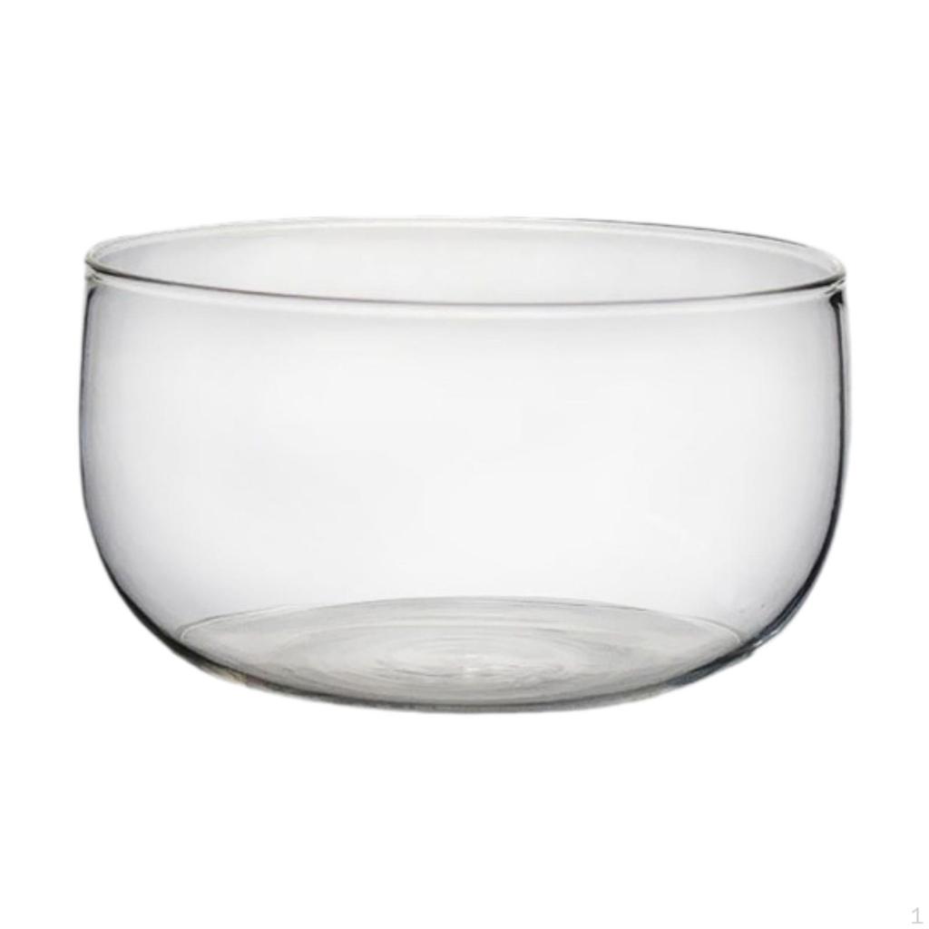 Tazón de cereales Vajillas Redondeadas para Fiestas Contenedor Decorativo Resistente al Calor para Almacenar Alimentos