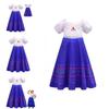 Vibrant Encanto Mirabel Isabela Pepa Princess Dress For Girls' Cosplay Parties