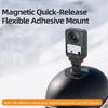 Helmet Camera Holder Compatible for Action 5Pro/4/3/2 Camera, 360°Rotating Joint and Adhesive Base for Outdoor Action Recording