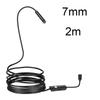 5.5 7MM Android Endoscope 3 In 1 USB/Micro USB/ Borescope Inspection Camera Waterproof for Smartphone Endoscope Camera