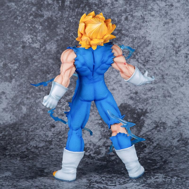 Anime Dragon Ball Z GK Vegeta Figure Self-destruct Majin Vegeta Figurine 27CM PVC Action Figures Collection Model Toys Gifts