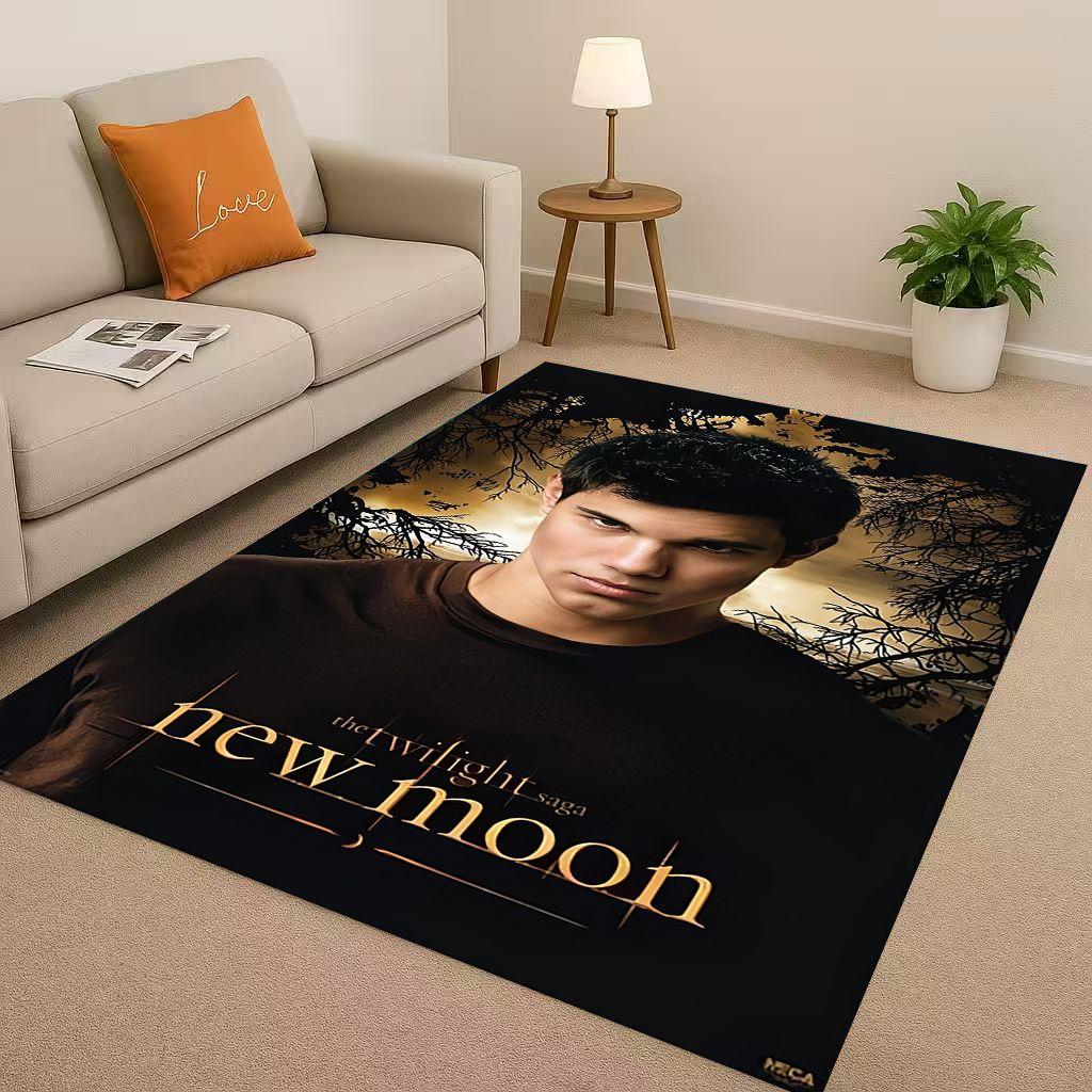New Twilight Saga Bella Edward Vampire Movie Living Room Non-Slip Area Rug Carpet for Bedroom Playroom Sofa,Home Decor Doormat