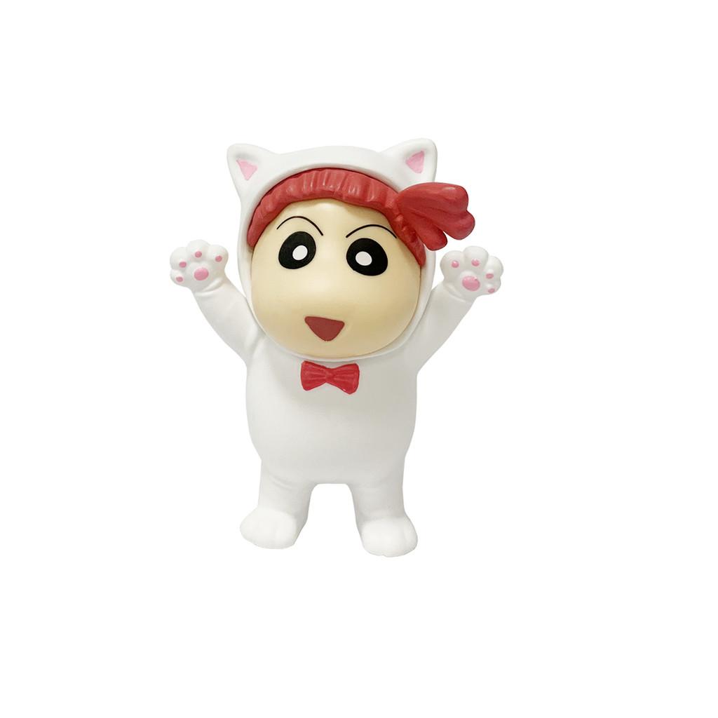 Crayon Shinchan Animal Character Figurine Set With Pvc Material For Collectors And Fans