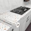 Kitchen Grease-Resistant Stickers, Waterproof Wallpaper, Heat-Resistant Marble Film, Moisture-Resistant Countertop Renovation Stickers