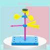 Simulated Plastic Wind Vane Assembly Model Material Set For Childrens Educational Physics Experiments