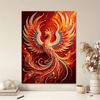 5D DIY Pearl Diamond Painting Kit Majestic Phoenix Full Drill Embroidery Mosaic Art Home Wall Decor Gift