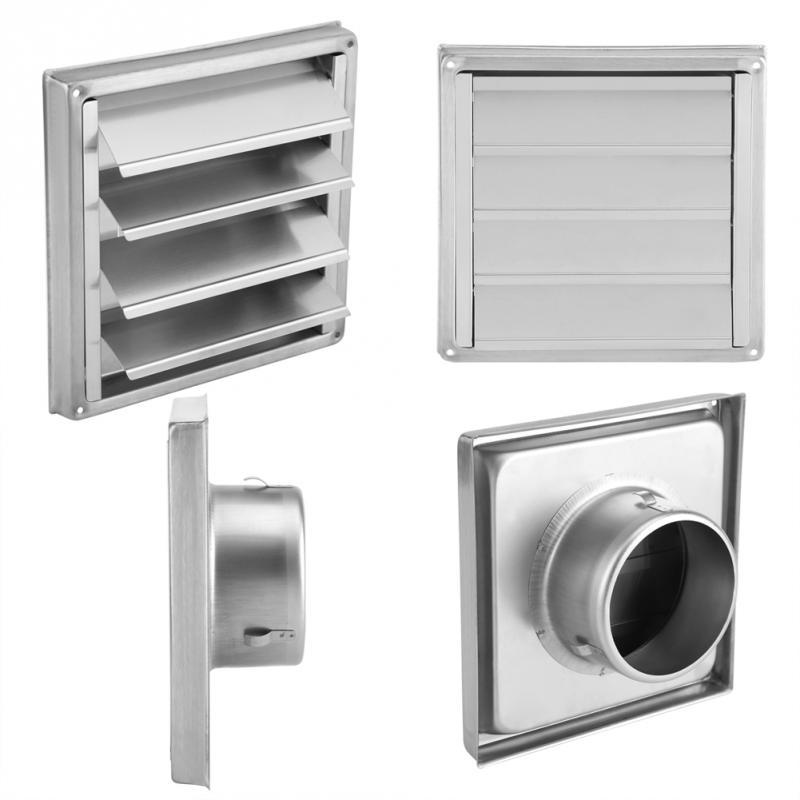 Buy 100Mm Stainless Steel Wall Air Vent 