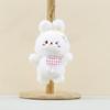 Plush Animal Cute Keyring Pp Cotton Filling Cartoon Style Kids Doll Collector