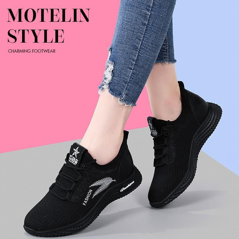 2025 Summer Casual Women's Shoes Breathable Mesh Mother Shoes Soft Sole Versatile Casual Shoes Women's Soft Sole Women's Shoes