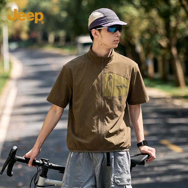 

JEEP Men s Color Block Pocket Short Sleeve T-Shirt 3XL