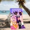 Customizable personalized beach towels Aphmau themed designs.Suitable for the beach, yoga, sports;ideal as beach accessories