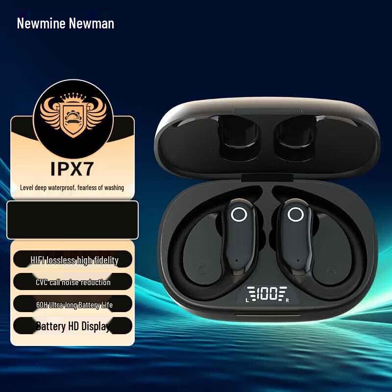 

Newman TWS-Q8 Ear-hook True Wireless Earbuds