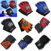 Lightweight Non-slip Half Finger Cycling Gloves In Red Yellow Blue And Black Colors