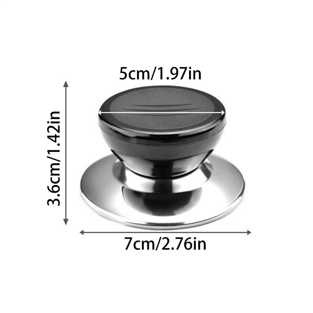 Pot Lid Handle Replacement Cooking Pot Pan Lid Holding Knob Replacement Heat Resistant Easy Installation Kitchen Cookware Pan