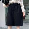 Women's High-Waist Wool Trousers: Autumn/Winter Wide-Leg, Mid-Length 2025