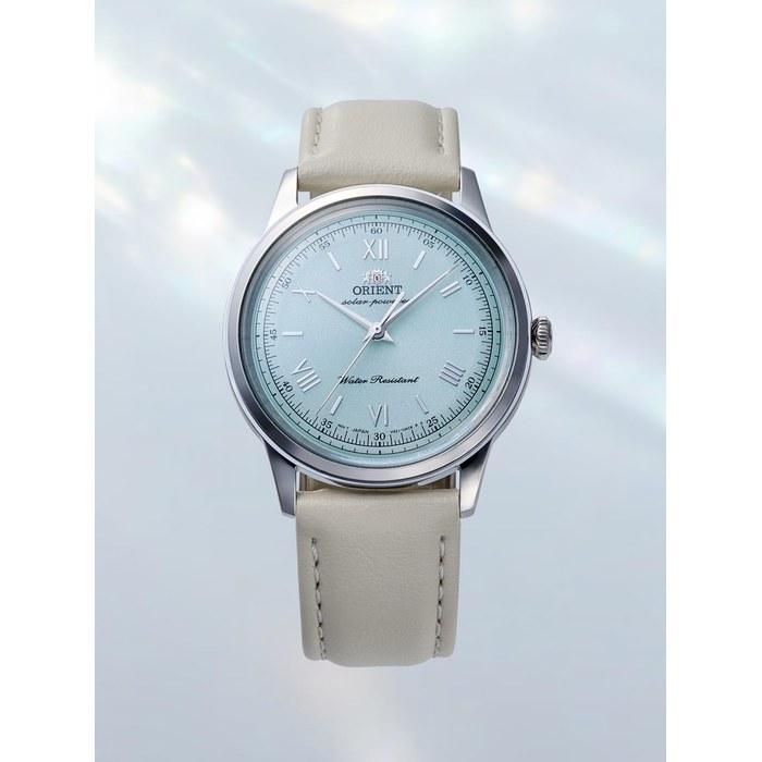Orient Bambino SOLAR RN-WK0002E Men's Pale Green