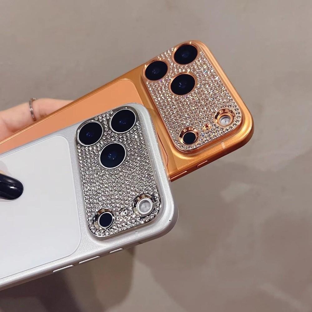 Hollow out Diamond Encrusted Lens Protector for iPhone 17Pro/17 Pro Max Phone Accessories