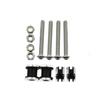 TCMI H-D Quick Release Docking Hardware Kit Fits Harley Sportster XL Removable Sissy Bar 2004-2020, Chrome #5