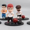 5 Stück/Set Anime Slam Dunk Sakuragi Hanamichi PVC Rukawa Kaede Sammlerstück Handgefertigtes Modellauto Innenraum Kinder Hobby Spielzeug Ornament