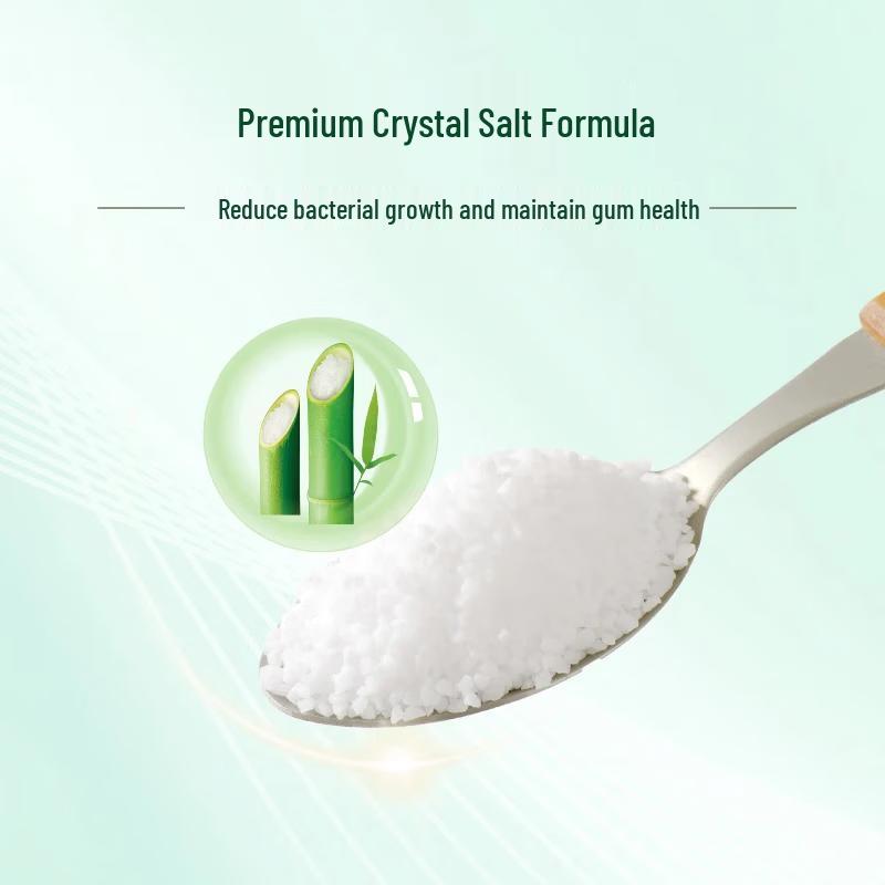 Saky Green Bamboo Crystal Salt Toothpaste