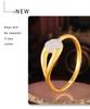 Chic Titanium Steel Bracelet with Inlaid Diamonds - Elegant, Simple Design for Women