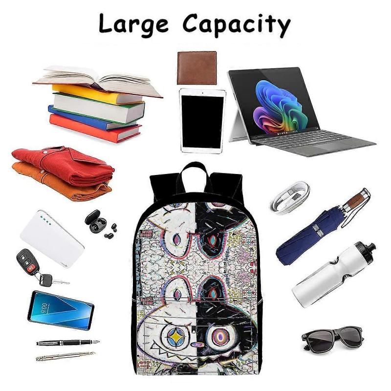 Backpack, with Multiple Organizational Compartments, Fits 15.6 Inch Notebook, for Travel, Teen, Business Work K706