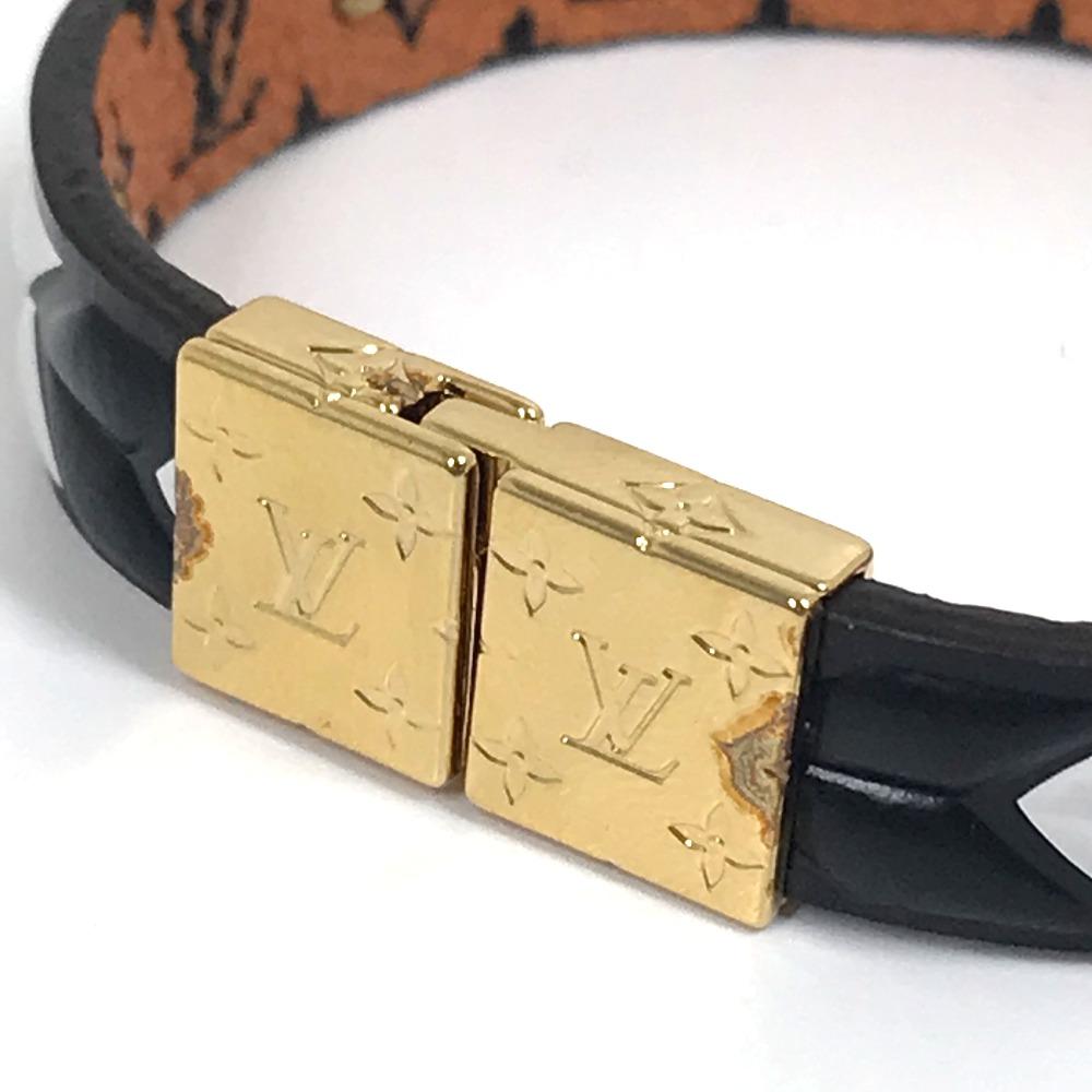 Louis Vuitton M6774F Monogram Bracelet LV Crafty Reversible Accessories Bracelet