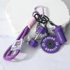 Creative DIY Mini Fitness Keychain: Detachable Dumbbell Pendant for Backpacks & Couples