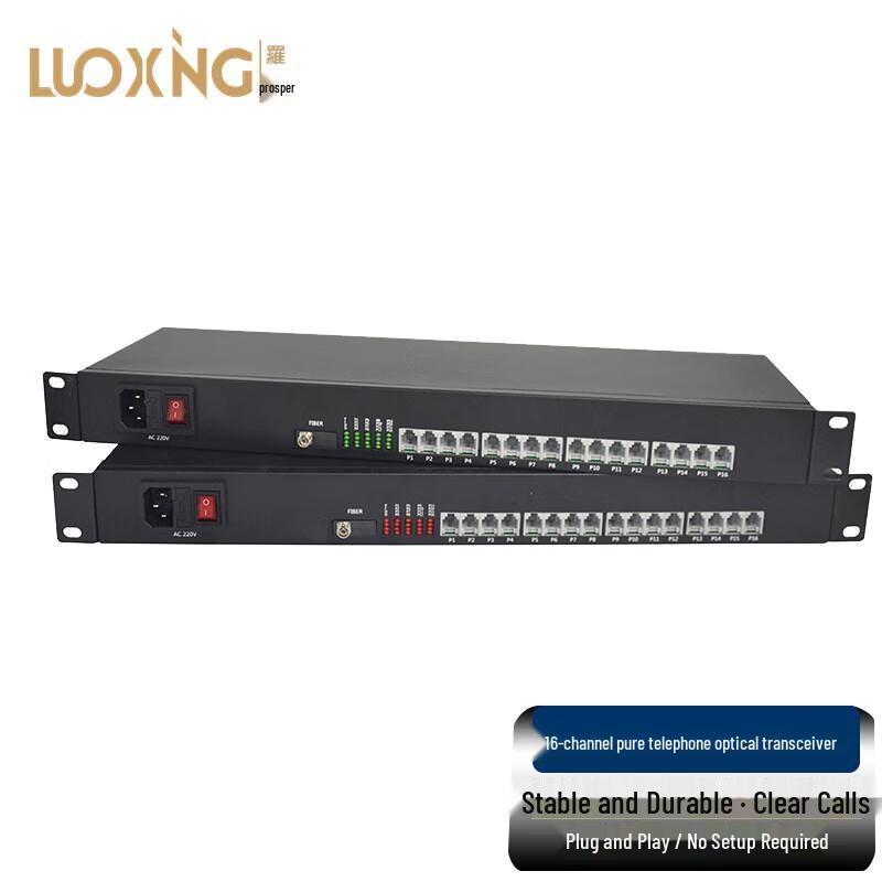 LUOXinG Telephone & Ethernet Optical Transceiver
