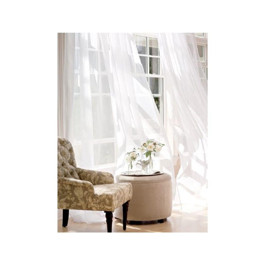 300x260 cm Cremefarbener Flachtüll