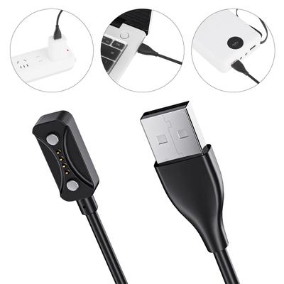 100cm Watch Charging Stand USB Charging Cable Charging Base Fit for Polar Ignite 3 Wristwatch Magnetic Charging Holder