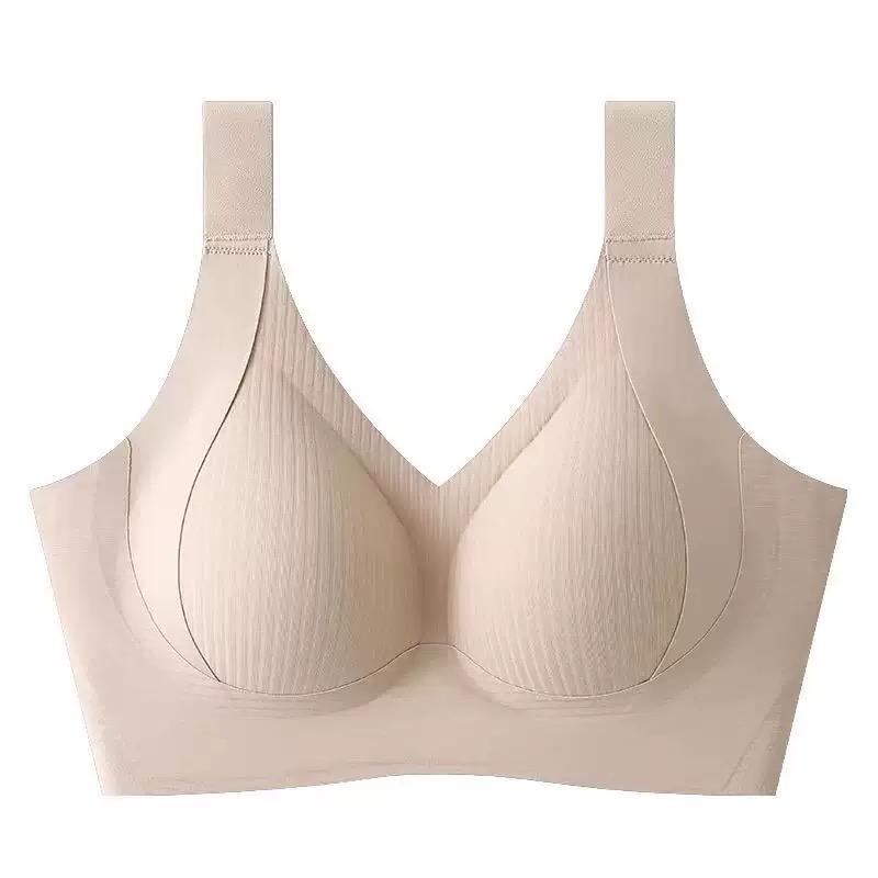 Adjustable Bra for Large Breasts Small Size Trace-Free Comfort No Steel Rings Underwear for Women
