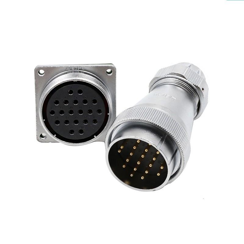 Weipu WF485 Aviation Waterproof Plug & Socket: 7, 20, 27, 38, 42 Pin Options