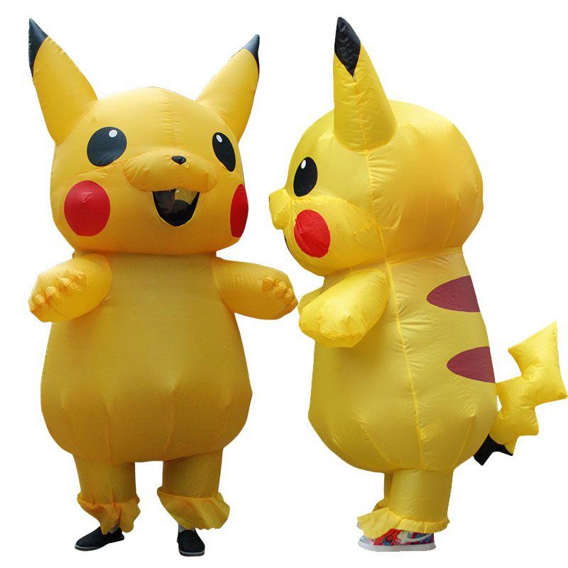 Entzückendes Pikachu Cosplay-Kostüm für Kinder mit wasserdichtem Material und kompakter Aufbewahrung