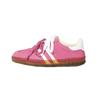 Strawberry Bear New Pink Casual Shoes Versatile Little White Shoes Inner Height Increase Retro Shoes Women's Shoes