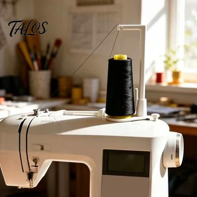 Thread Breakage Prevention Sewing Machine Spool Holder, Upright Accessory Stand, Cone Holder for Embroidery Quilting Serger Large Adapter