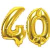 32 Inch Number Figure Foil Balloons 10 20 30 40 50 60 70 80 90 Years Adult Old Birthday Party Anniversary Decoration Air Balloon