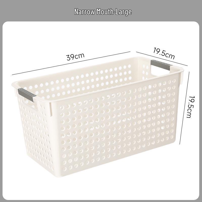 Multi-Purpose Plastic Storage Box and Toy Basket