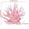 Besimple Artificial Aquarium Coral Ornament Plastic Fish Tank Plants Decoration for Aquarium Landscape (Pink)