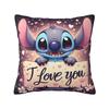 Custom Anime Disney Lilo And Stitch Pillow Covers for Living Room Cute Cartoon Nordic Cushion Cover Square Pillowcase