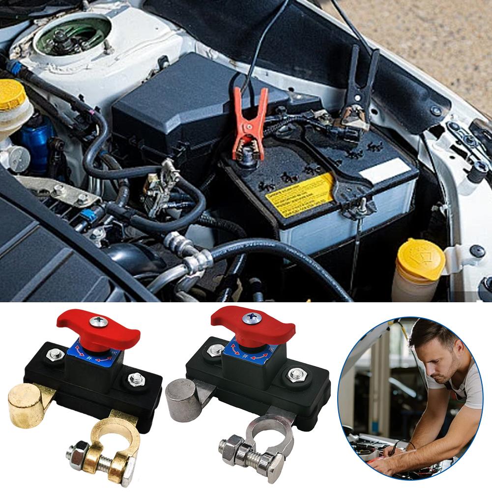 12/24V Car Battery Disconnect Switch Heavy Duty Manual Circuit Breaker Anti-Power Off Universal Car Auto Leakage Protector Tool