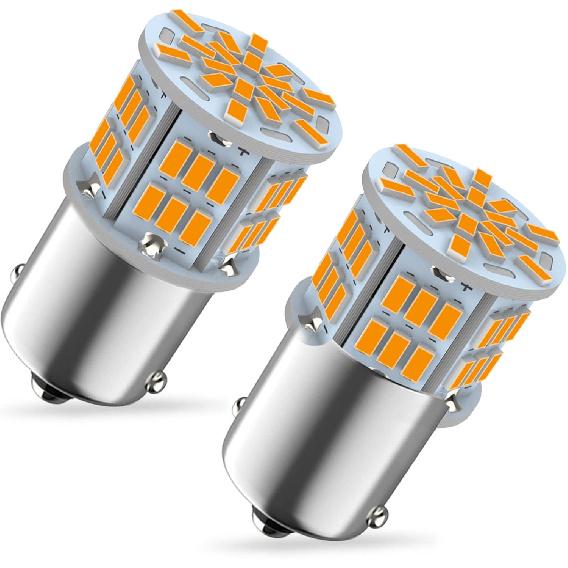 1156 Led Bulb Reverse Light, 1141 1003 7506 BA15S Bulbs, 12V-24V 54SMD Used for Truck Car Backup Reverse Lights, Tail Parking Lights,Camper Trailer