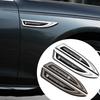 2 Pieces of Metal Logo Stickers for Side Fender Body of Automobile Modeling for Amg W213 X253 X205 GLC/GLE.