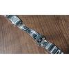 Used SEIKO Genuine Stainless Steel Watch Strap Bracelet Silver Flight Master SNA411P1/413P1