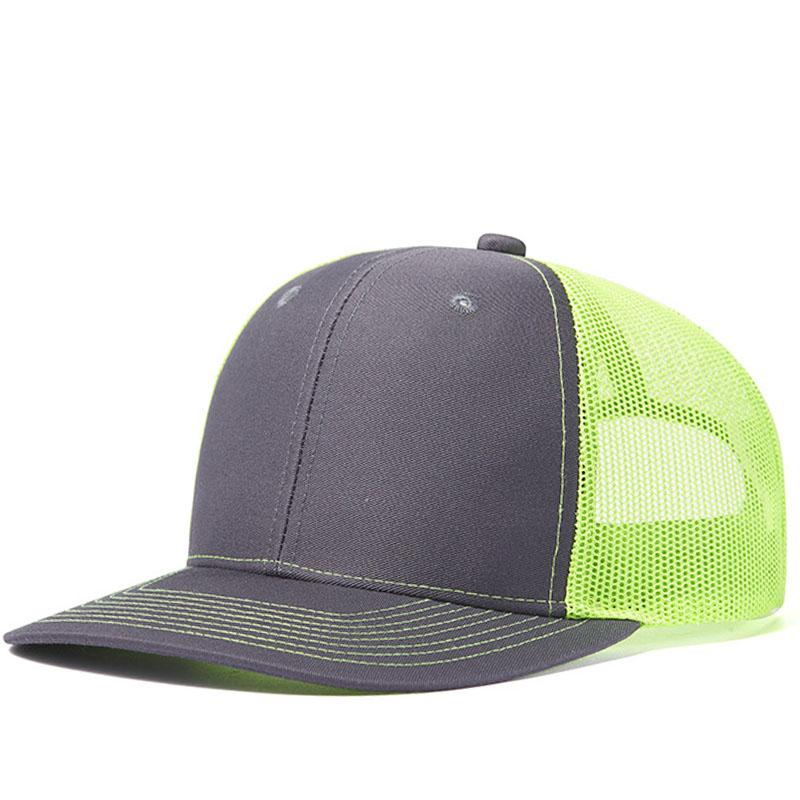 Custom Embroidery Logo Baseball Cap Summer Breakable Net Blank Truck Caps Men's Women Text Letter Richardson Hats Custom Logo